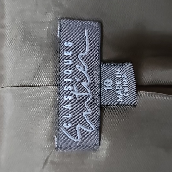 Classiques Entier olive wool duster size 10 - Picture 2 of 15